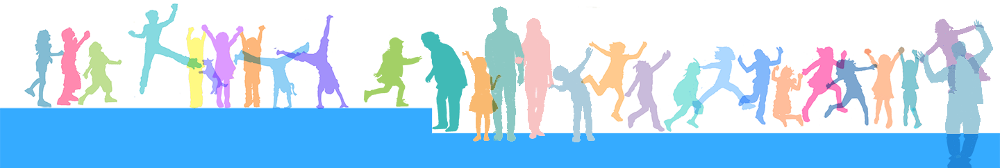 silhouette of people